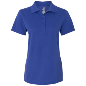 Womens 65% Polyester / 35% Cotton Polo Womens 65% Polyester / 35% Cotton Polo