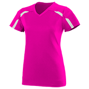 Girls V-Neck Softball Jersey Girls V-Neck Softball Jersey