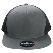 Order Custom Printed Hat | Unisex High Profile 5 Panel Cotton Trucker Decky Hat 1040 Order Custom Printed Hat | Unisex High Profile 5 Panel Cotton Trucker Decky Hat 1040