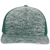 Design Custom Printed Cap | Unisex Pacific Headwear Aggressive Heather Trucker Snapback Cap Design Custom Printed Cap | Unisex Pacific Headwear Aggressive Heather Trucker Snapback Cap