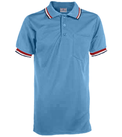 DISCONTINUED Adult Umpire Shirt (pocket)-Teamwork Athletic-1127