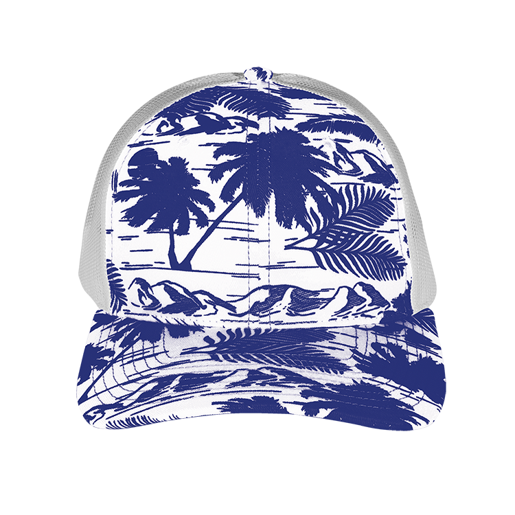 Plaid Twill/Mesh Snapback