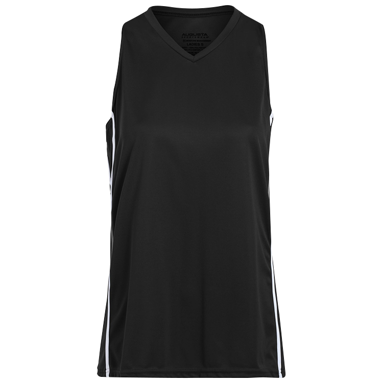 Ladies Racerback V-Neck Jersey