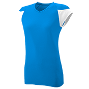 Girls V-Neck Two Toned Jersey Girls V-Neck Two Toned Jersey