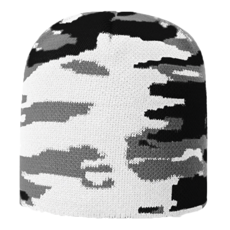 Custom Camo Knit Beanie