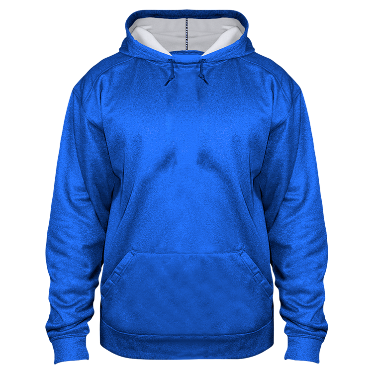 Adult Pro Heathered Fleece Hoodie