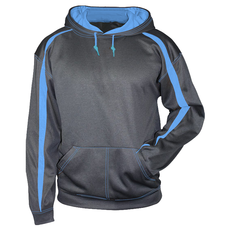 Adult Two Color Fusion Hoodie