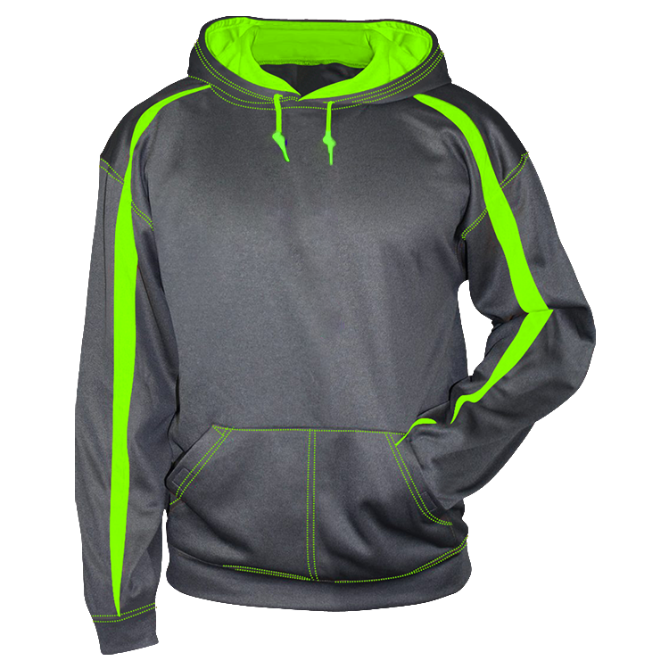 Adult Two Color Fusion Hoodie