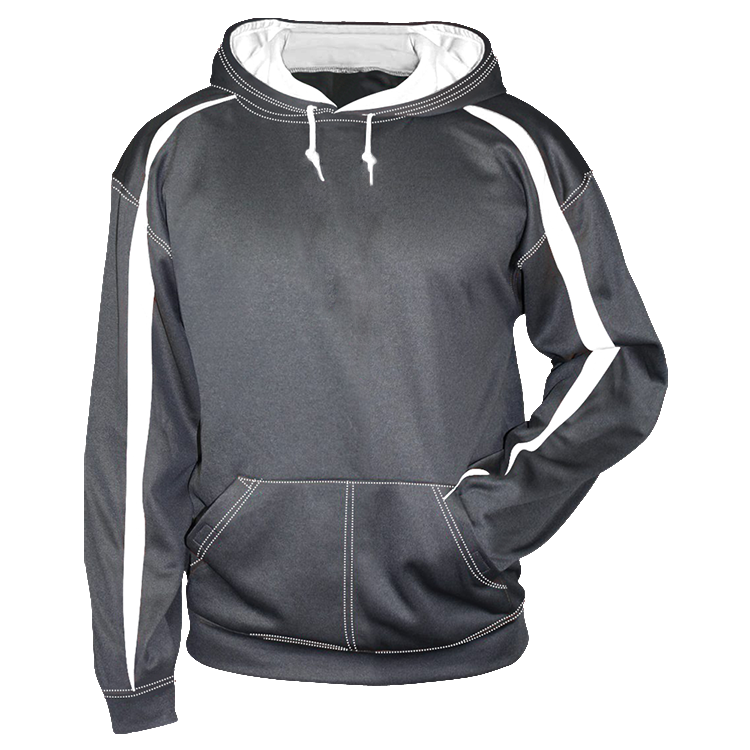 Adult Two Color Fusion Hoodie
