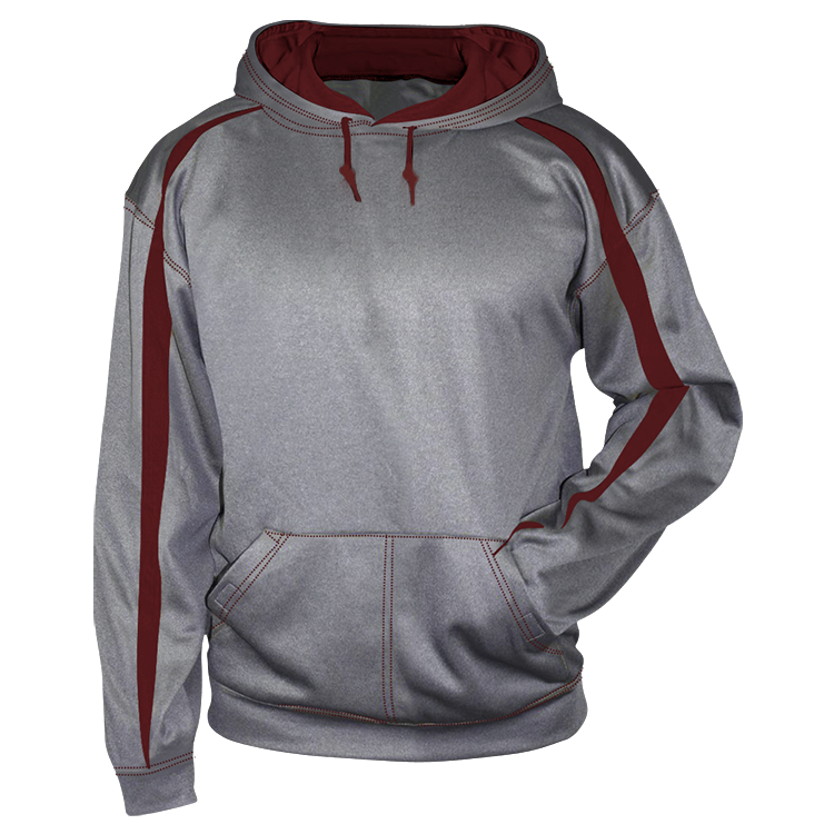Adult Two Color Fusion Hoodie Adult Two Color Fusion Hoodie