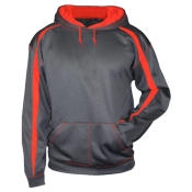 Adult Two Color Fusion Hoodie Adult Two Color Fusion Hoodie