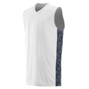 Adult Two Color Geo Print Sleeveless Jersey Adult Two Color Geo Print Sleeveless Jersey