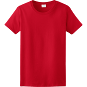 Womens 50% Polyester / 50% Cotton T-Shirt Womens 50% Polyester / 50% Cotton T-Shirt