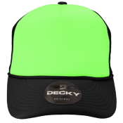 Design Your Own Custom Printed Hat | Unisex Two Tone Neon Foam Trucker Decky Hat 220 Design Your Own Custom Printed Hat | Unisex Two Tone Neon Foam Trucker Decky Hat 220