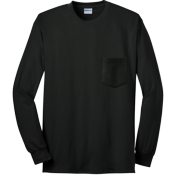 Mens 100% Cotton Longsleeve T-Shirt Gildan 2410G