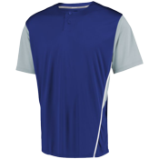 Order Screen Printed Baseball Jersey | Mens Russell Athletic Two-Button Baseball Jersey