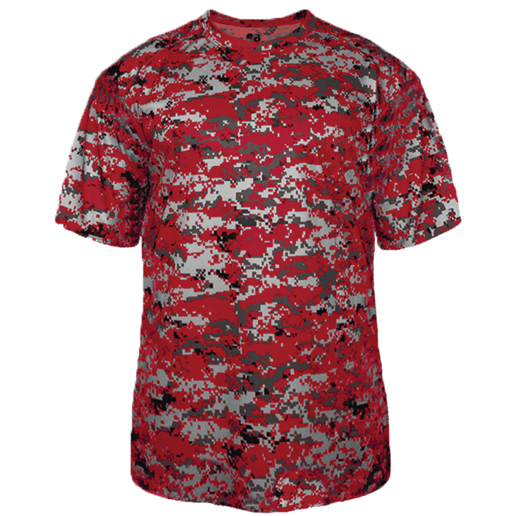 Adult Camouflage Jersey Badger Adult Camouflage Jersey Badger