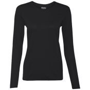 Womens 100% Polyester Longsleeve T-Shirt Womens 100% Polyester Longsleeve T-Shirt