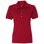 Womens 50% Polyester / 50% Cotton Polo Womens 50% Polyester / 50% Cotton Polo