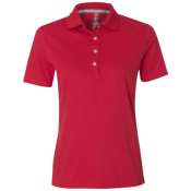 Womens 60% Polyester / 40% Cotton Polo Womens 60% Polyester / 40% Cotton Polo