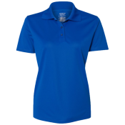 Womens 100% Polyester Polo