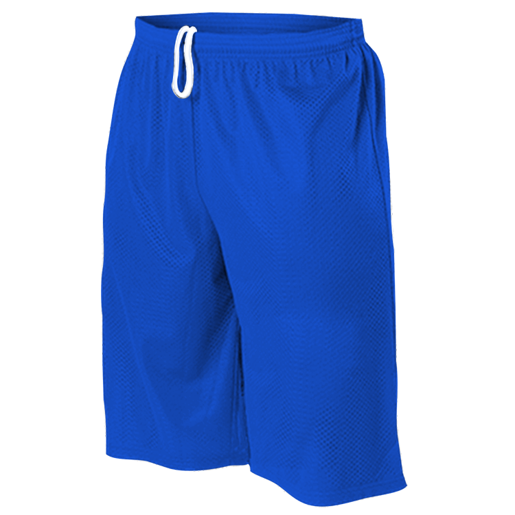 Adult One Color  Tricot Mesh Shorts  - 569PL
