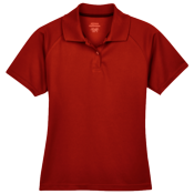 Womens 100% Polyester Polo