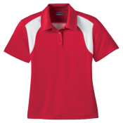 Womens 100% Polyester Polo