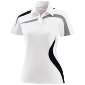 Womens 100% Polyester Polo