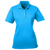 Womens 100% Polyester Polo