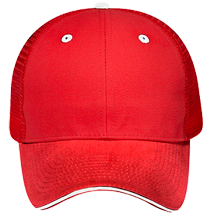 Low Pro Sandwich Visor Trucker Otto Cap