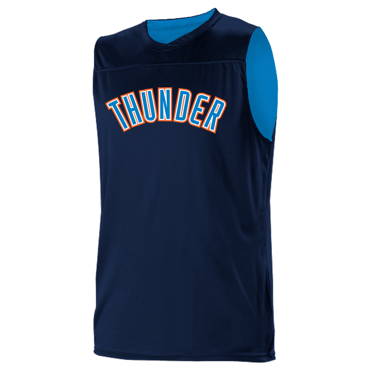 Oklahoma City Thunder Youth Reversible Basketball Jerseys A105LYTHUNDER