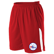 Philadelphia 76Ers Youth Basketball Shorts - A205LY-76ERS Philadelphia 76Ers Youth Basketball Shorts - A205LY-76ERS