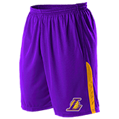 Los Angeles Lakers Youth Basketball Shorts - A205LY-LAKERS Los Angeles Lakers Youth Basketball Shorts - A205LY-LAKERS