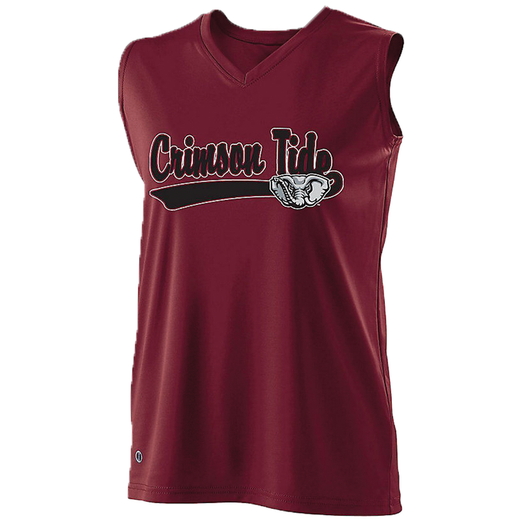 Alabama Crimson Tide Ladies Sleeveless Softball Jersey