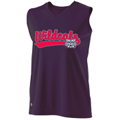 Arizona Wildcats Girls Sleeveless Softball Jersey