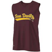 Arizona State Sun Devils Ladies Sleeveless Softball Jersey Arizona State Sun Devils Ladies Sleeveless Softball Jersey
