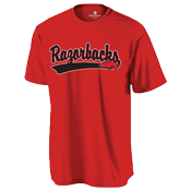 Arkansas Razorbacks Adult Jersey T-shirt