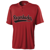 Arkansas Razorbacks Adult Baseball Jersey