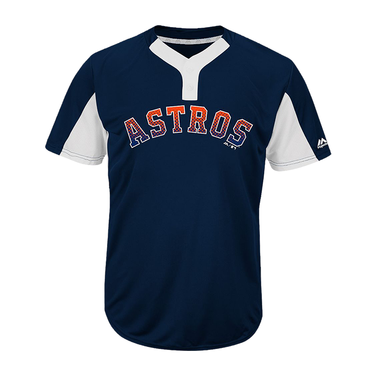 Youth Astros TwoButton Jersey AstrosMAIY83