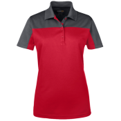 Womens 100% Polyester Polo