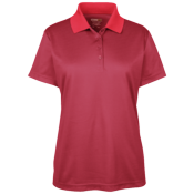 Womens 100% Polyester Polo
