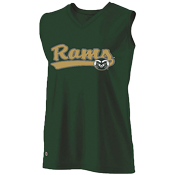 Colorado State Rams Ladies Sleeveless Softball Jersey