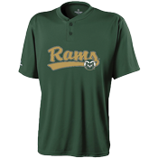 Colorado State Rams Adult Baseball Jersey