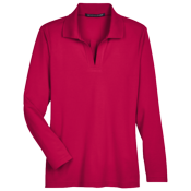 Womens 100% Polyester Polo
