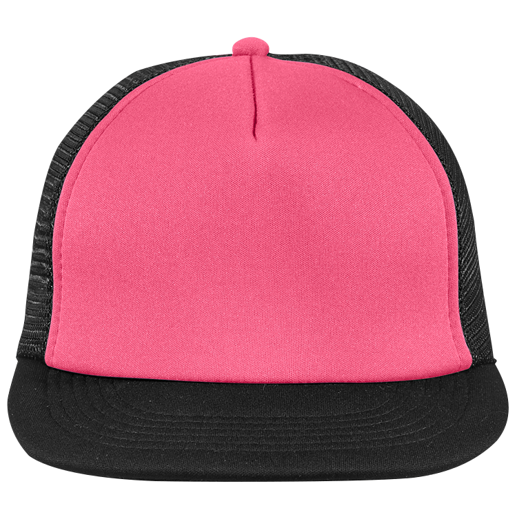 Neon Flat Bill Snapback Trucker Cap Neon Flat Bill Snapback Trucker Cap