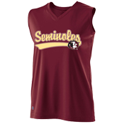 DISCONTINUED Florida State Seminoles Ladies Sleeveless Softball Jersey