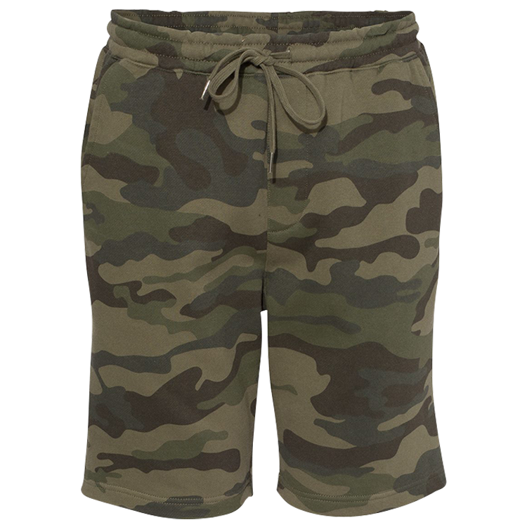 Order Embroidered Shorts | Mens Midweight Fleece Shorts Ind20srt