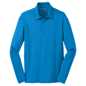 Adult Performance Long Sleeve Polo Shirt Adult Performance Long Sleeve Polo Shirt