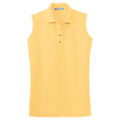 Ladies Silk Sleeveless Polo Shirt